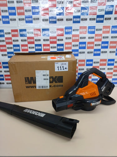 Aspirador de hojas 40V 2en1 35 L ligero – Worx